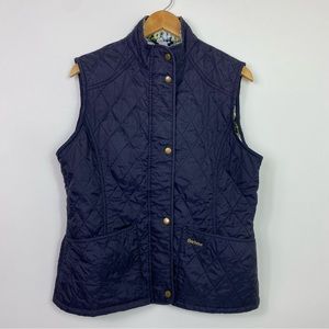BARBOUR Vest Floral Printed Summer Liddesdale Gilet Vest Waistcoat